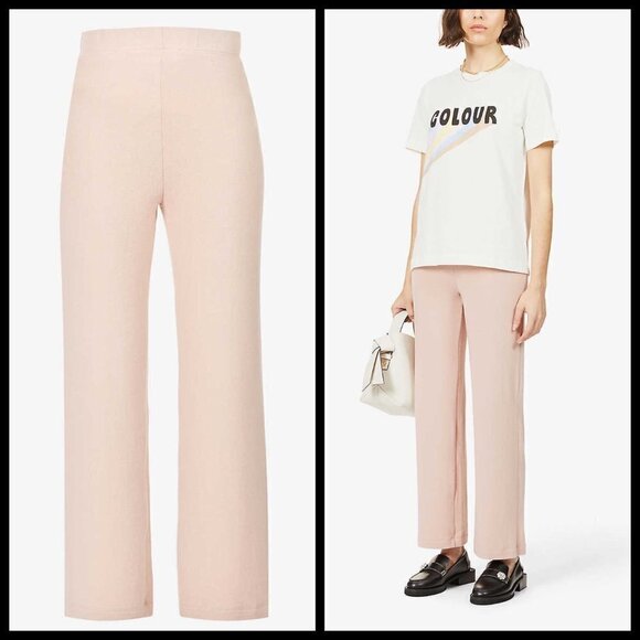 Reformation Pants - 💕REFORMATION💕 Cirrus Crop Straight Leg Knit Pants S NWT